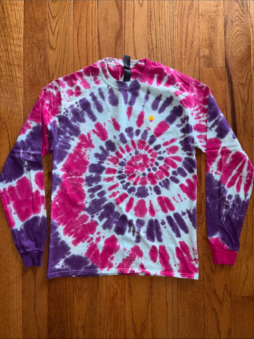 Salty Dog tie dye long sleeve tee